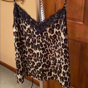 BP Leopard Lace Camisole
